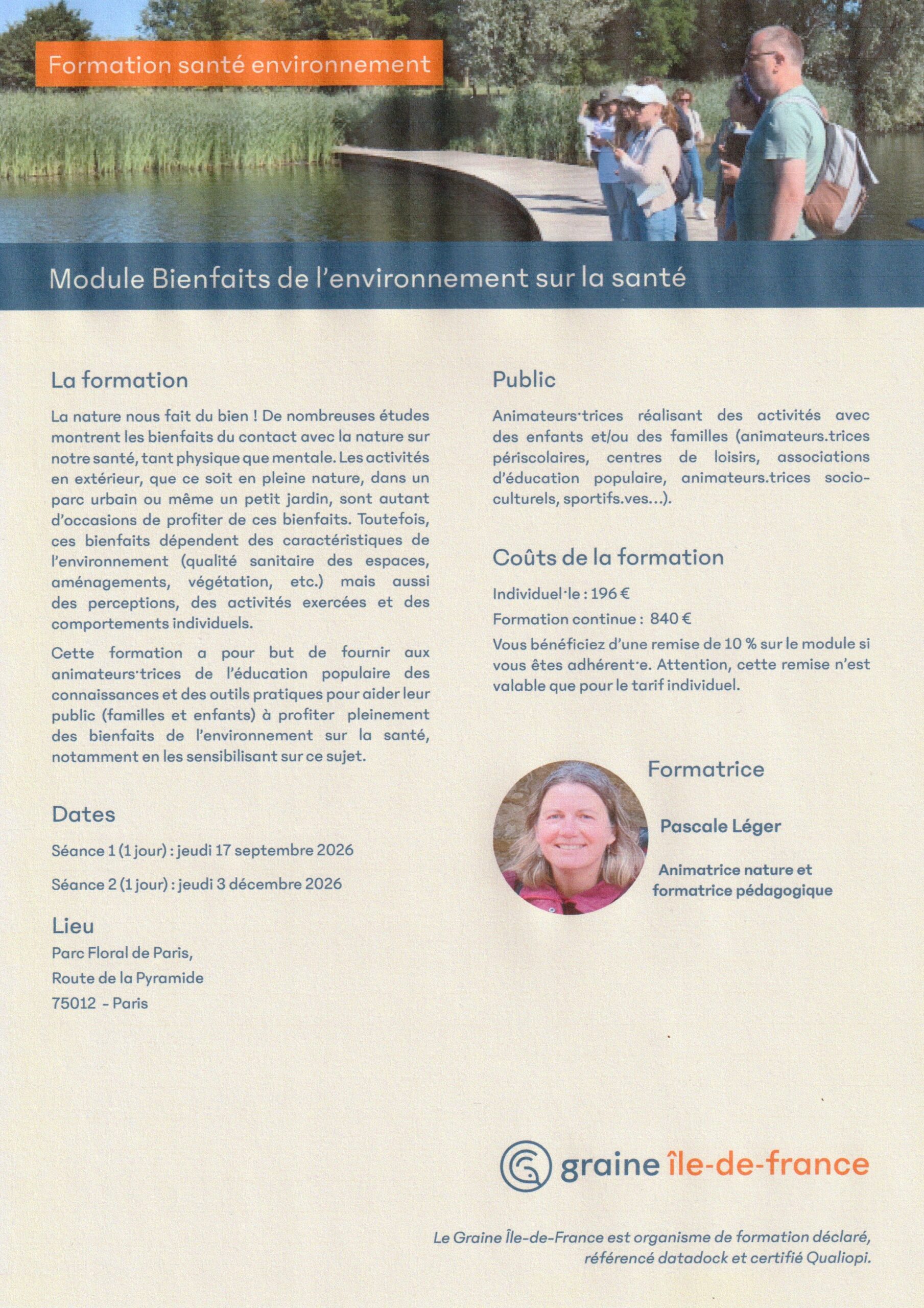 Formation ESE 2024